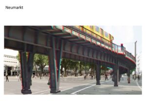 Folie. Idee Hochbahn